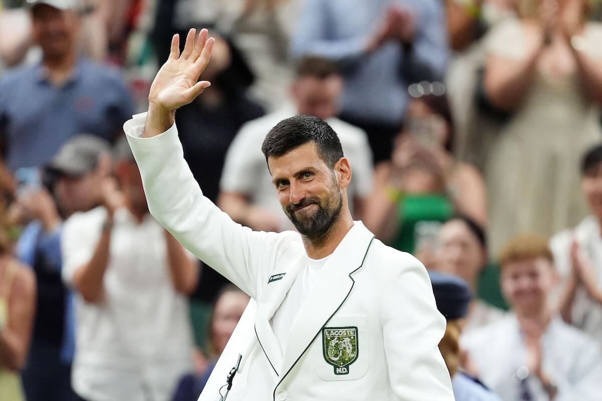 Djokovic at Wimbledon 2026