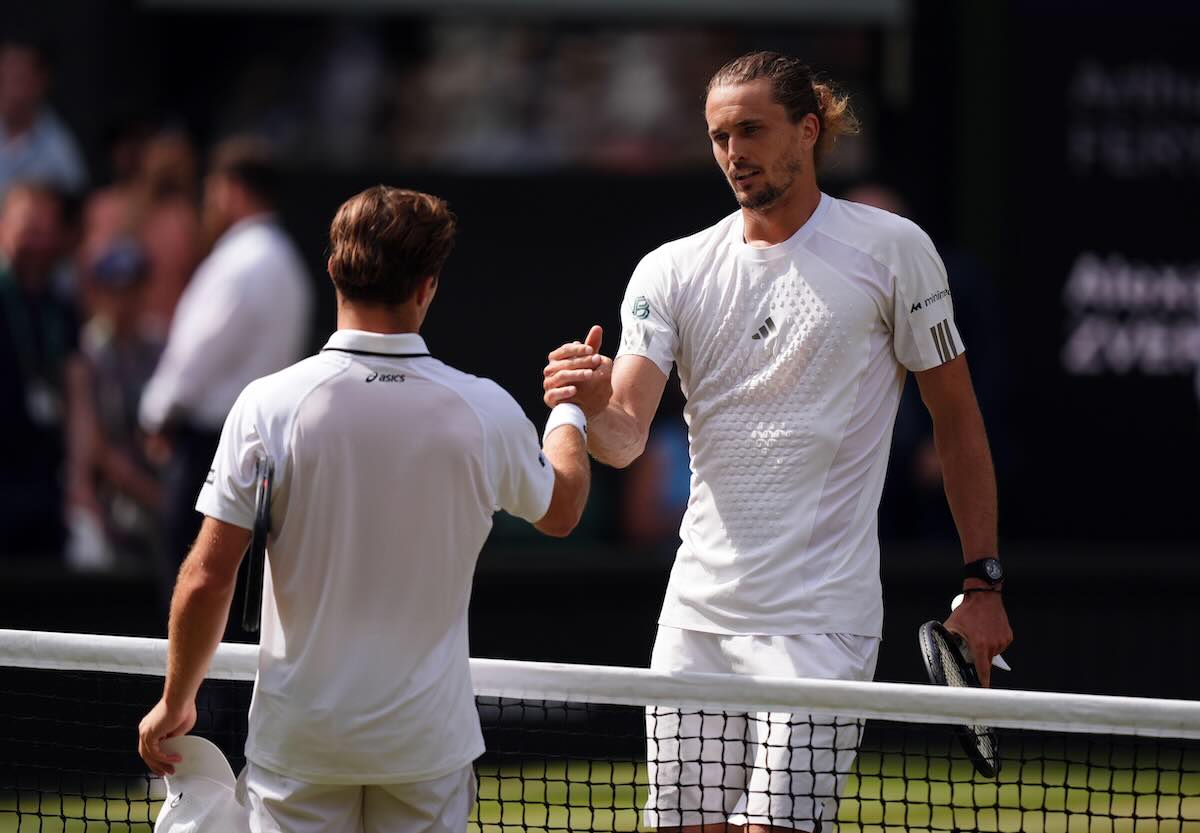 Zverev beat Fery to get to the Wimbledon 2026 final